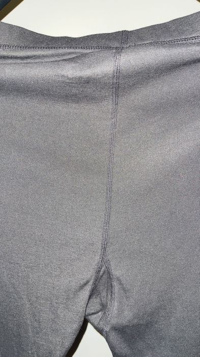 Чоловічі сірі зимові термолосини термобілизна компресійні легінси L