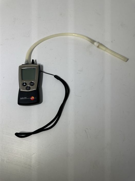 testo 510 - дифманометр диференціальний манометр для вентиляції, газу, котлів