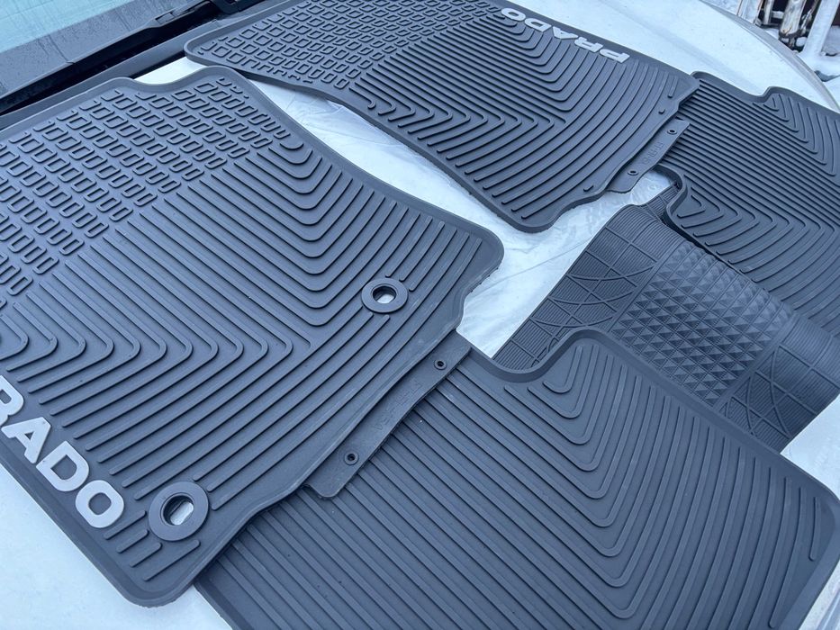 TOYOTA LAND CRUISER PRADO-150 Оригинальные резиновые Коврики JAPAN
