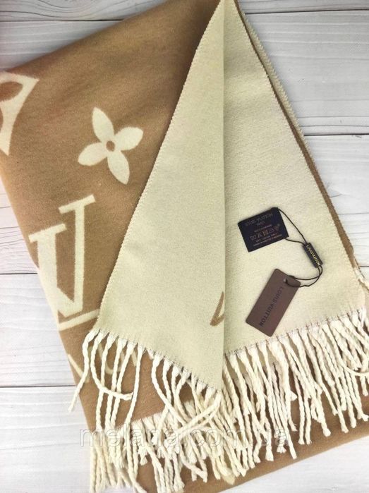 Палантин шарф платок Louis Vuitton Луи Витон жіночий шарф хустка