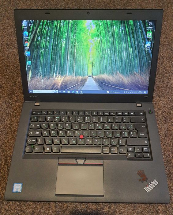 Ноутбук Lenovo T460 i5-6300U, 8Gb DDR3, SSD 250Gb, 4G, батарея 8+годин