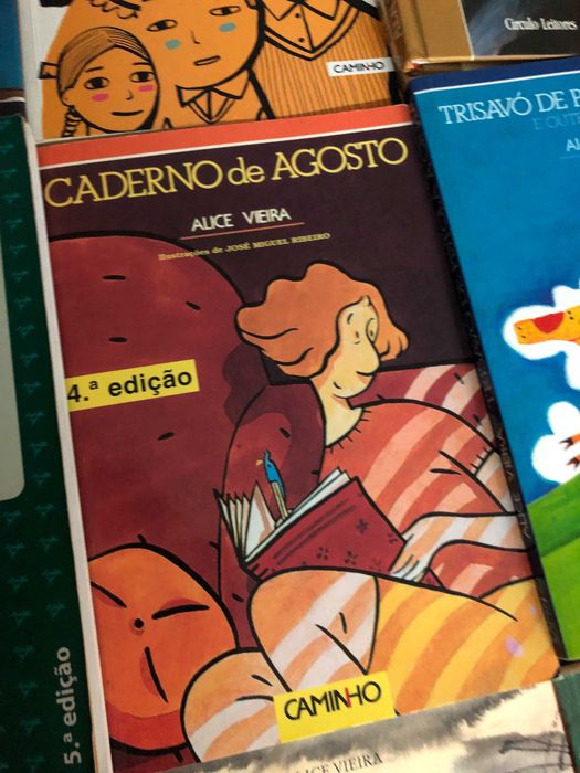 Alice Vieira, muitos livros, preço por livro, portes grátis.