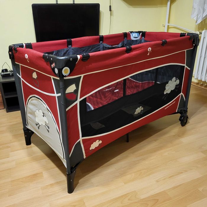 Łóżeczko turystyczne Coneco dwupoziomowe