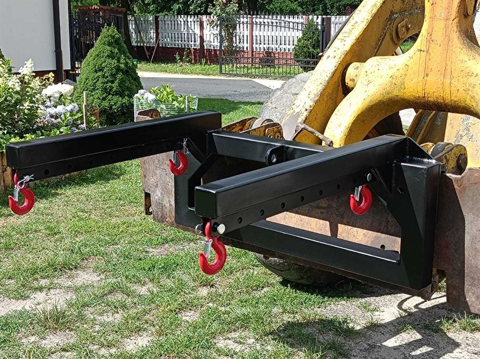 Transporter  do big bagów podnośnik ładowacz przenośnik czerpak chwytak zawiesie uchwyt do worków
