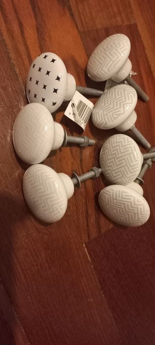 Puxadores portas/ armarios cerâmica