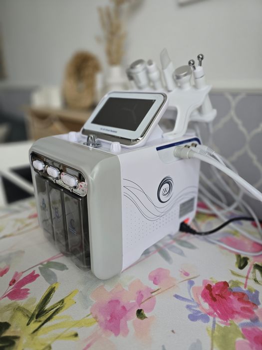 Urządzenie do oczyszczania wodorowe  kombajn 6w1 kosmetyczny peeling