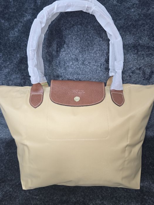 Saco Tote Longchamp Khaki