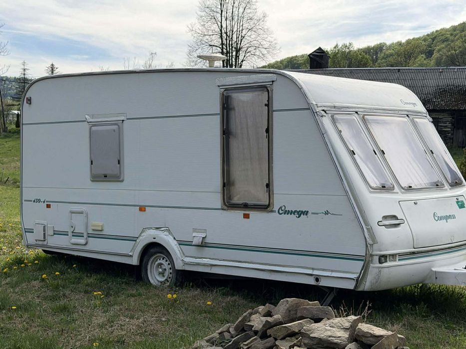 Przyczepa kempingowa Compass Omega 450/4 Hańczowa • OLX.pl