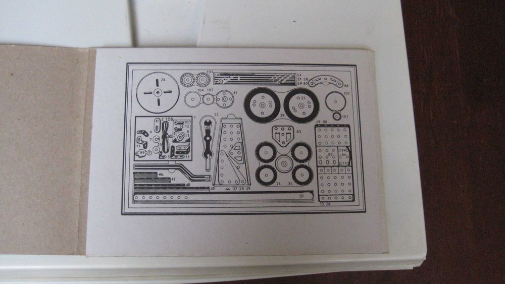 Zestaw mechaniczny modelarski