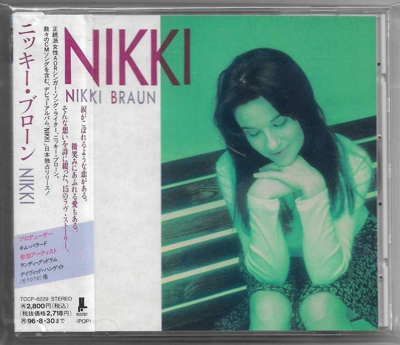 Nikki Braun – Nikki - CD OBI JAPAN