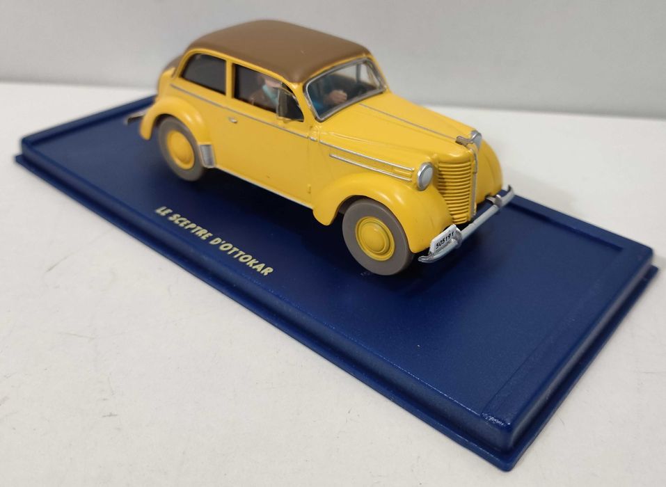 Tintin e o Ceptro de Ottokar - Opel Olympia 1938
