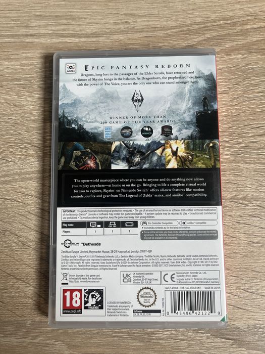 The Elder Scrolls V: Skyrim Nintendo Switch / Switch 2