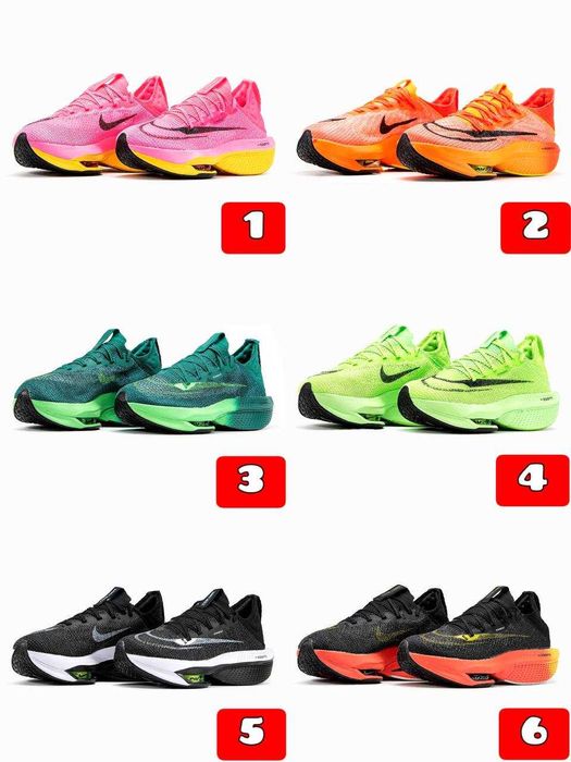 ‼️Кросівки для бігу Nike Air ZoomX Alphafly | Унісекс | Розміри 36 -45