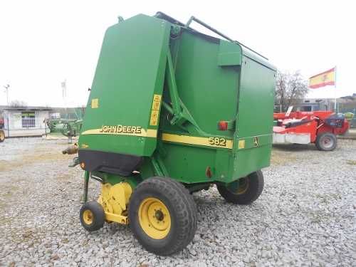 Enfardadeira de rolos john deere 582