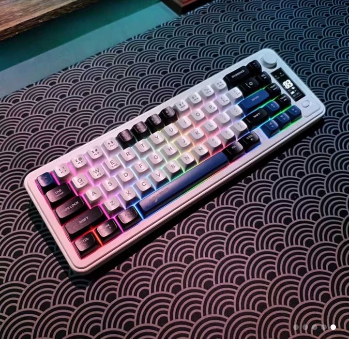 Клавіатура бездротова мембранна HXSJ-L68 RGB