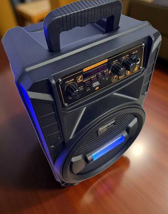 Колонка bluetooth портативна бездротова колонка з мікрофоном