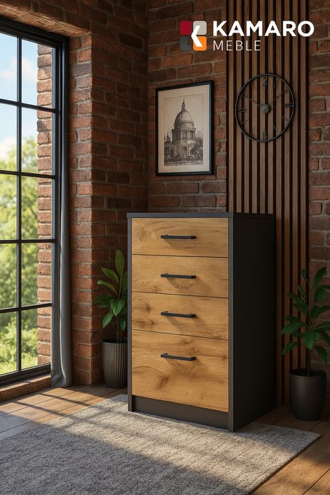 NOWA komoda szafka z szufladami  85x45x35 -DOSTĘPNE OD RĘKI