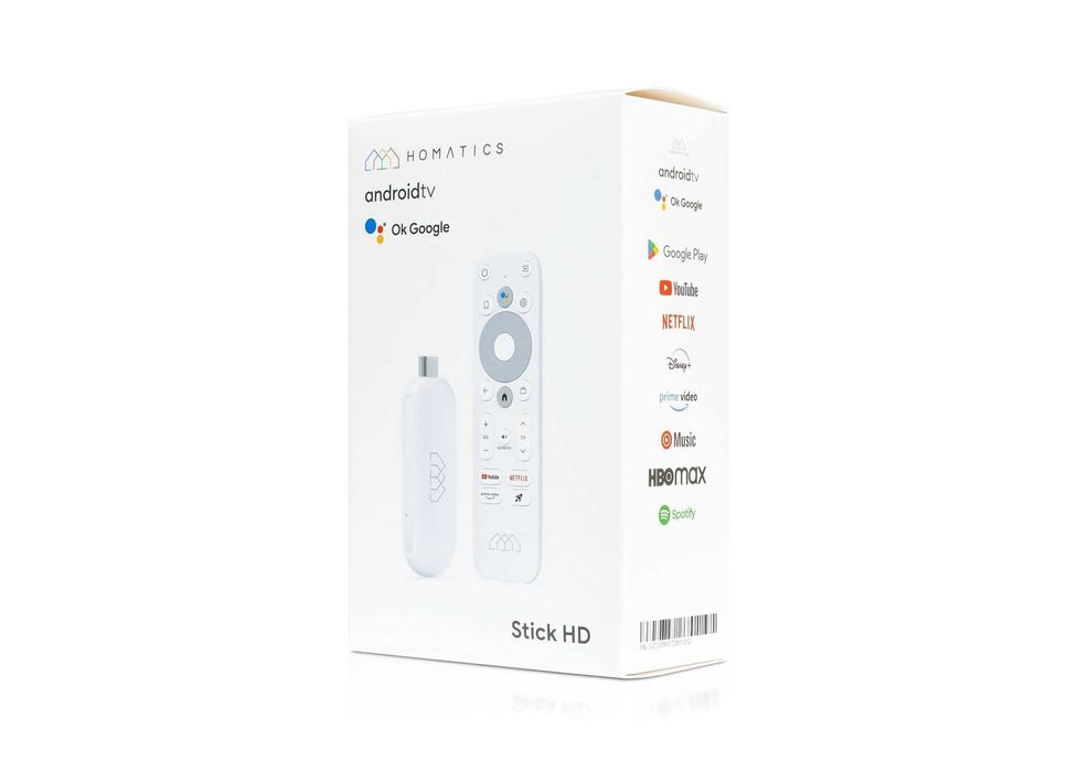 HOMATICS 4K TV Stick 2/32Gb Amlogic S905Y4 NETFLIX Smart TV Box