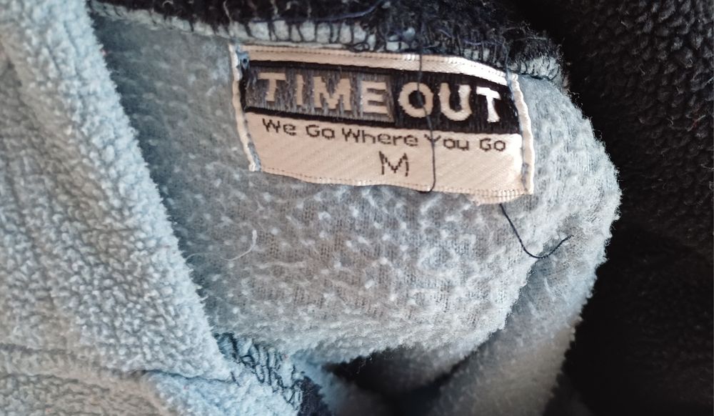 Camisola fleece vintage Timeout M