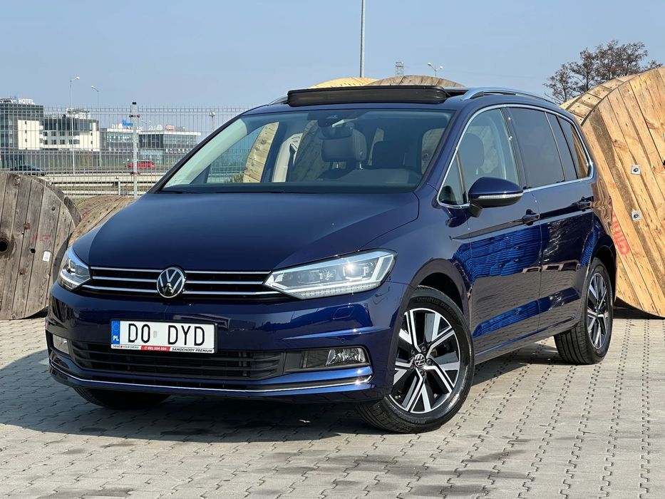 Volkswagen Touran Highline 7 Miejsc Iq.drive Webasto Kamera
