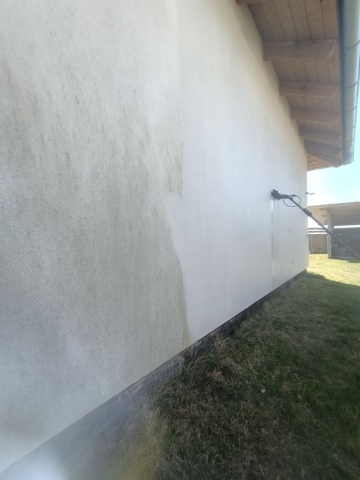 Mycie elewacji, dachów, kostki, paneli, fasad szklanych
