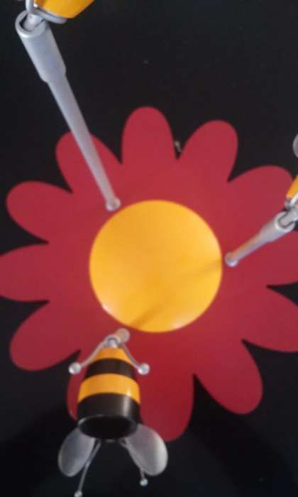 Candeeiro - flor com abelhas442753668465960962