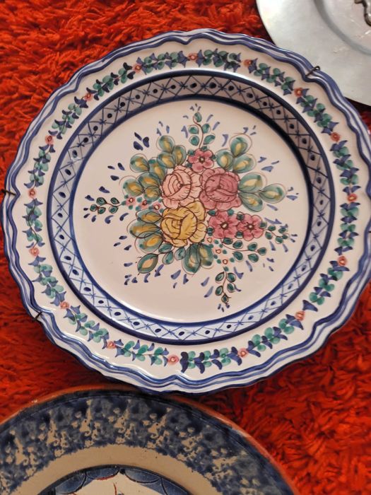 Vários pratos decoração