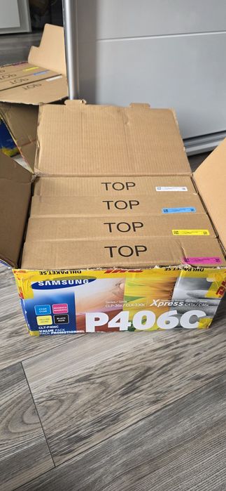 Zestaw nowych oryginalnych Tonerów do drukarki Samsung P406C