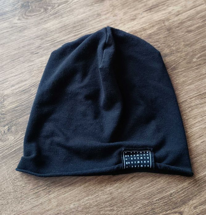 Czapka czarna Answear