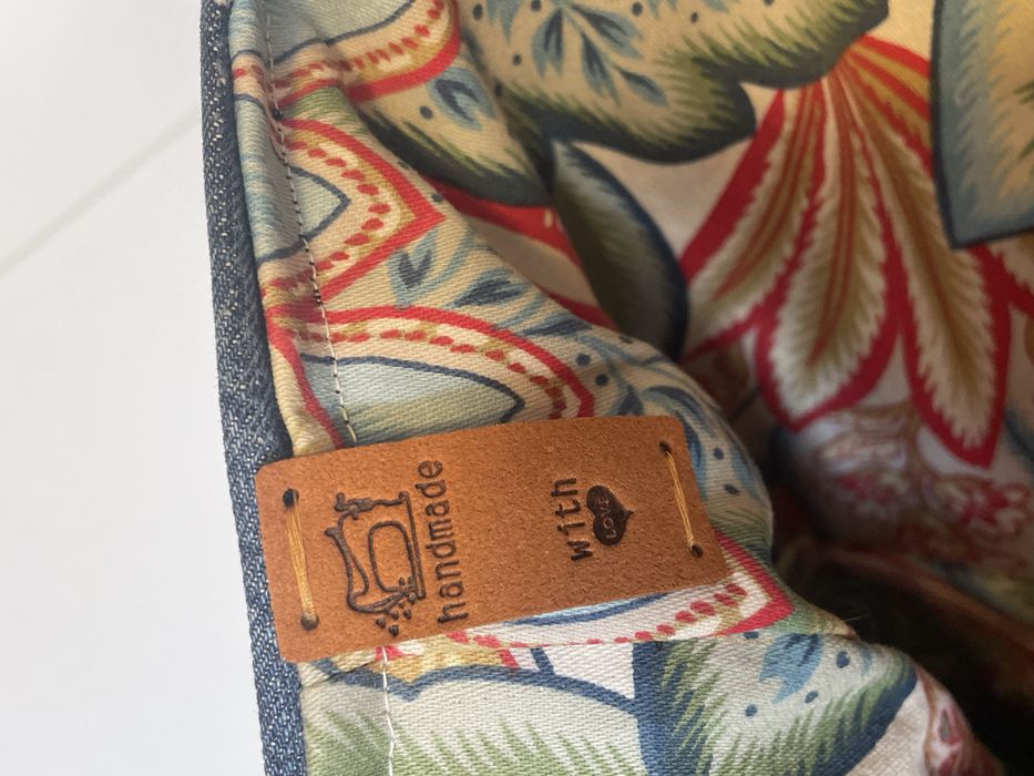 Torba shopper totebag jeans recykling