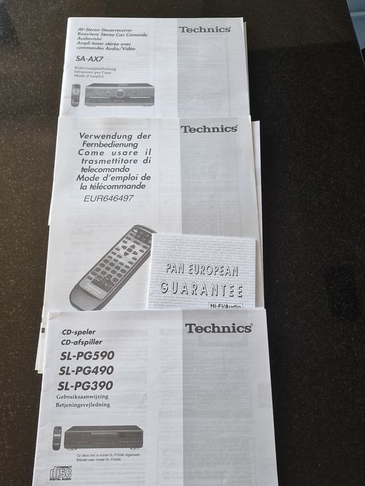 Technics zestaw audio