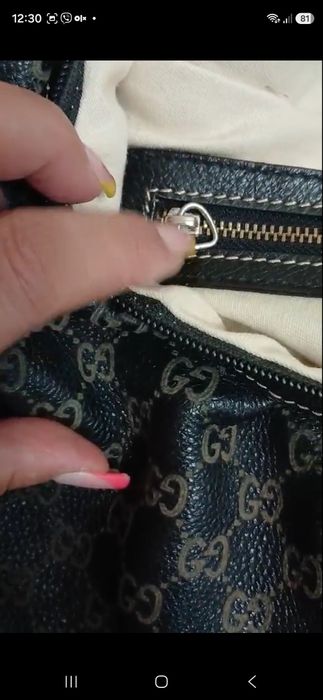 Сумка вінтаж, GUCCI оригінал,номерна натуральна шкіра,