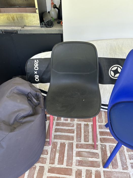 Cadeiras exterior e interior