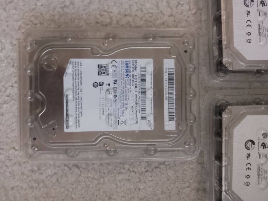 Samsung HDD 1tb Seagate HDD 2tb