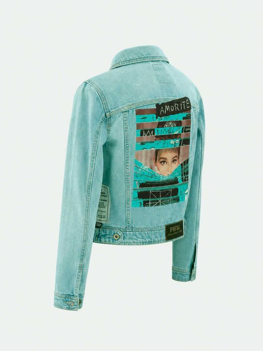 Casaco Exclusivo Upcycled – Peça Única (1 of 1) – Casaco Personalizado FKU “Amorite”