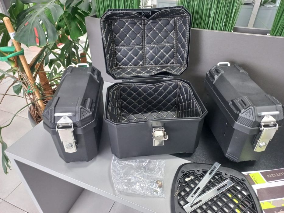 Nowe Kufry do motocykla Raylly 125cc