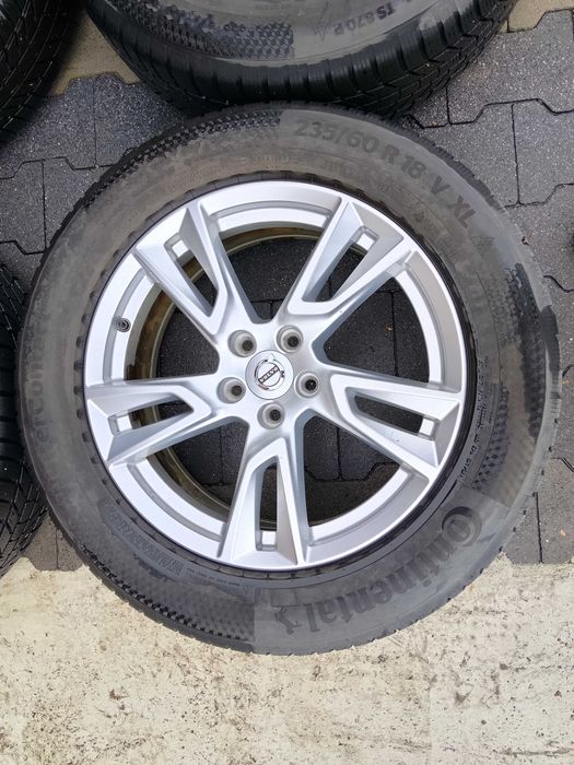 5x108 235/60R18 Felgi Koła zimowe Volvo XC40 XC60 V90 Continental zimowe