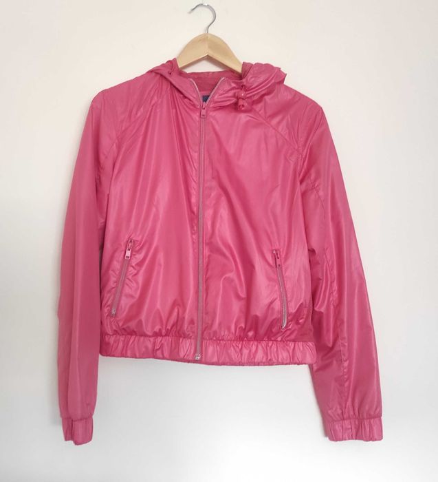 Casaco Rosa com Capucho - Mulher