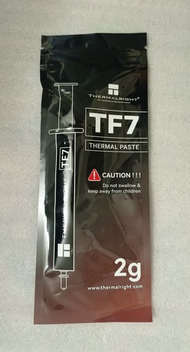 Термопаста thermalright TF7 2g | Различные переходники для видеокарты / процессора / sata - usb коннекторы ; конвертеры видиосигнала