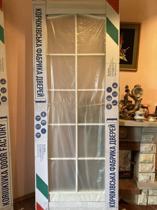 Двері міжкімнаті 60 см х 200 см, 80 см х 200 см.