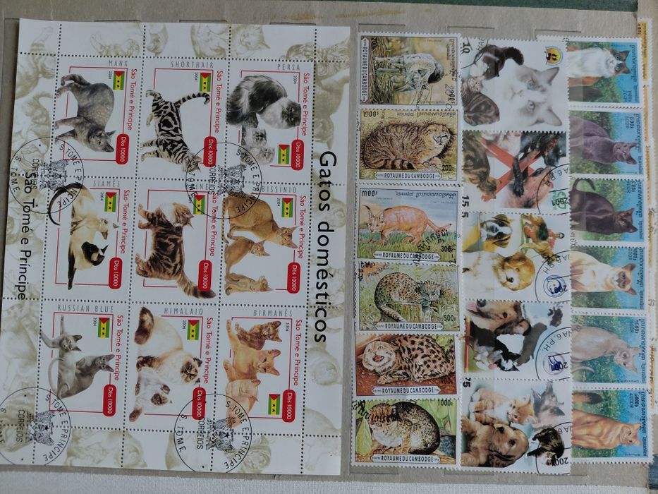 Марки поштові.Фауна. 31 серія, 204 марки.