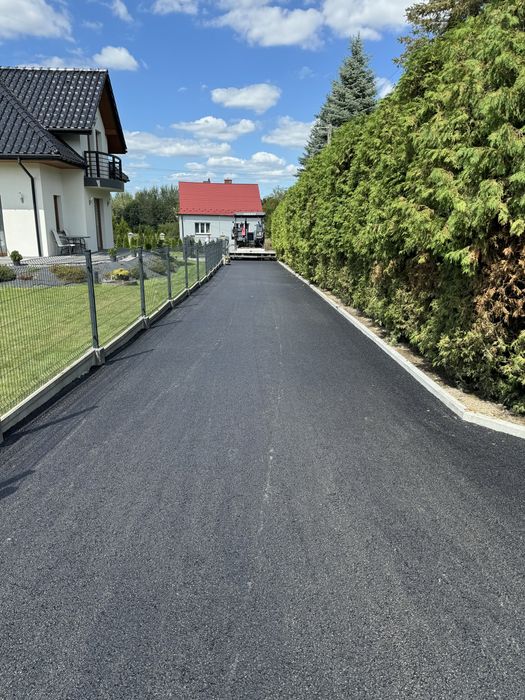 Asfaltowanie, zjazdy, drogi, place
