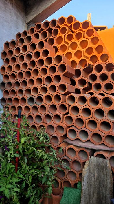 Garrafeira Modular em Tijolo Cerâmico - Módulo Duplo - Grande Quantidade