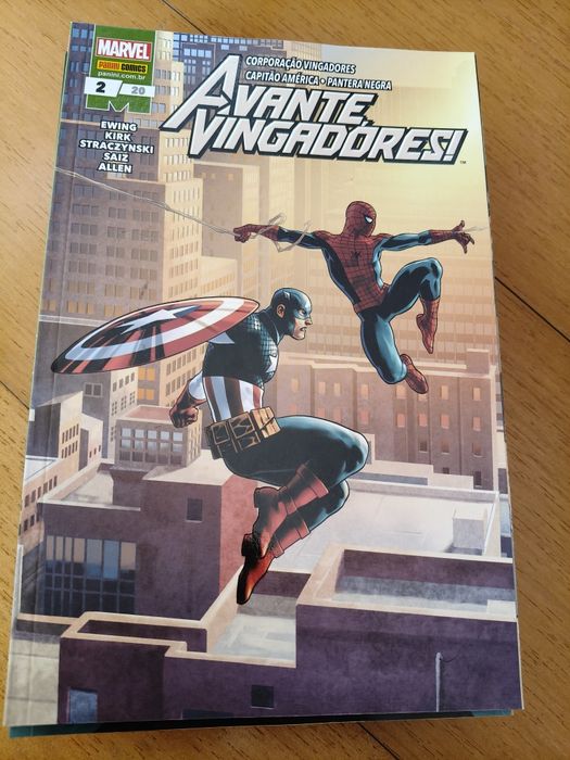 Avante Vingadores (1-13) coleção actual Panini