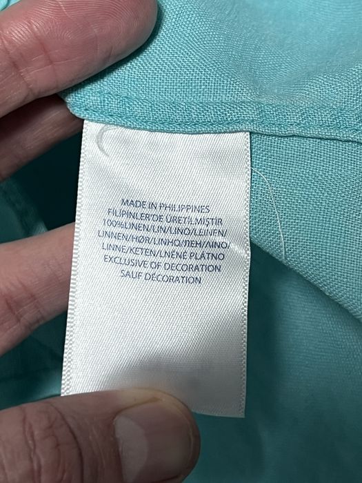 Лляна сорочка Polo Ralph Lauren (оригінал)