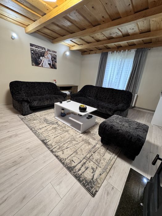 Диван двійка пуф