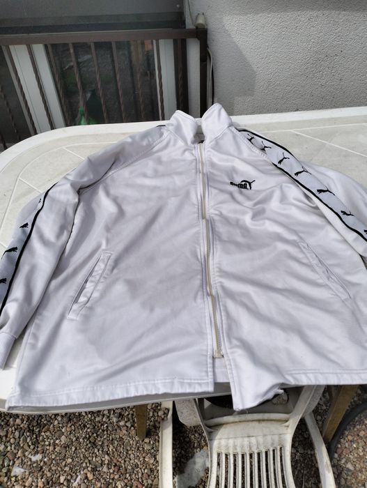 Bluza dresowa z zamkiem Puma plus szalik puma