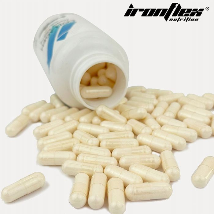 ironflex kolagen morski rybi 120 kaps collagen marine witamina c na stawy