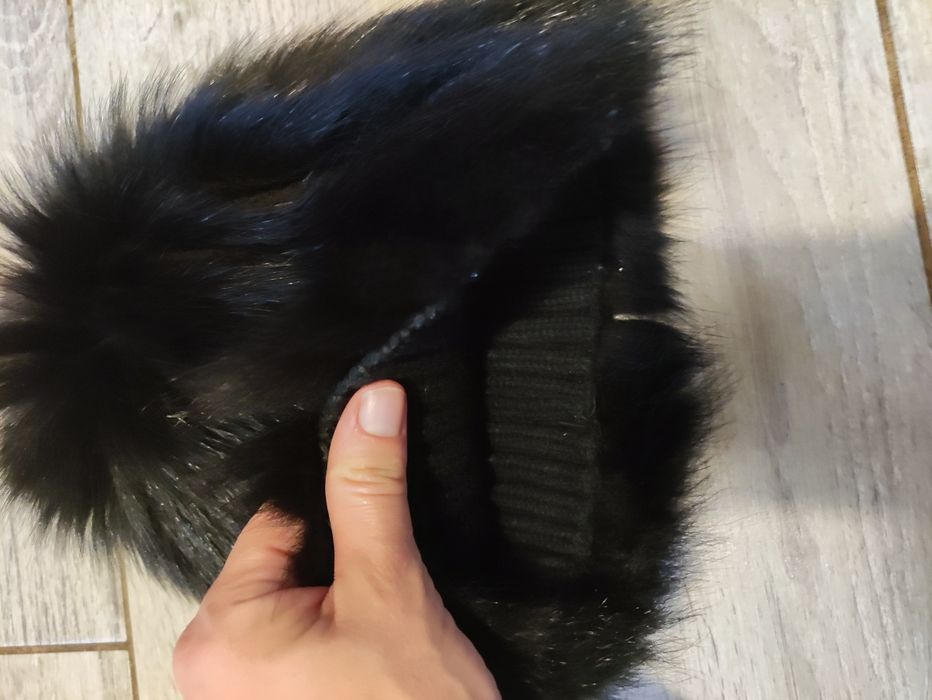 Шапка з норки жіноча