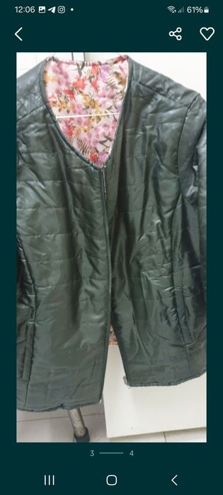 Kispo reversível.  Está novo